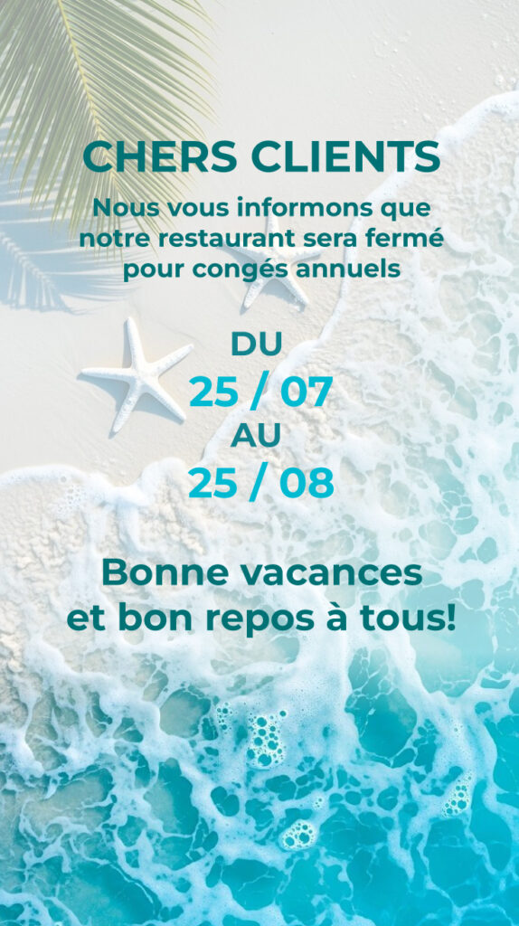 bonne vacances